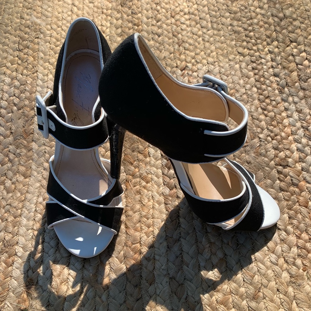 Marc Fisher strap heels